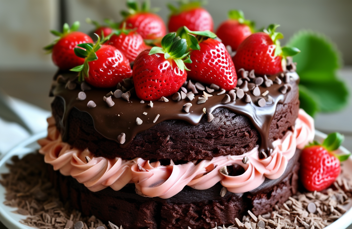 Neapolitan Cake Recipe Strawberry Vanilla Chocolate Cake Three Flavor Cake Chocolate Strawberry Layer Cake